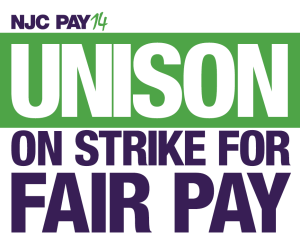 UNISON on strike for fair pay